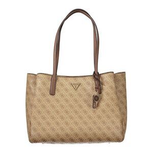 Guess Jeans Beige Polyurethane Women's Women's Bag
